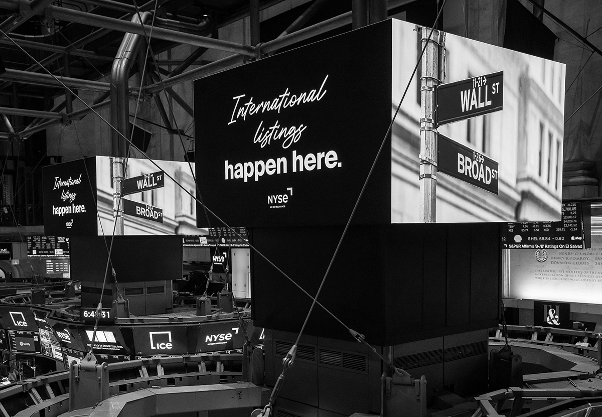 International Listings happen at NYSE