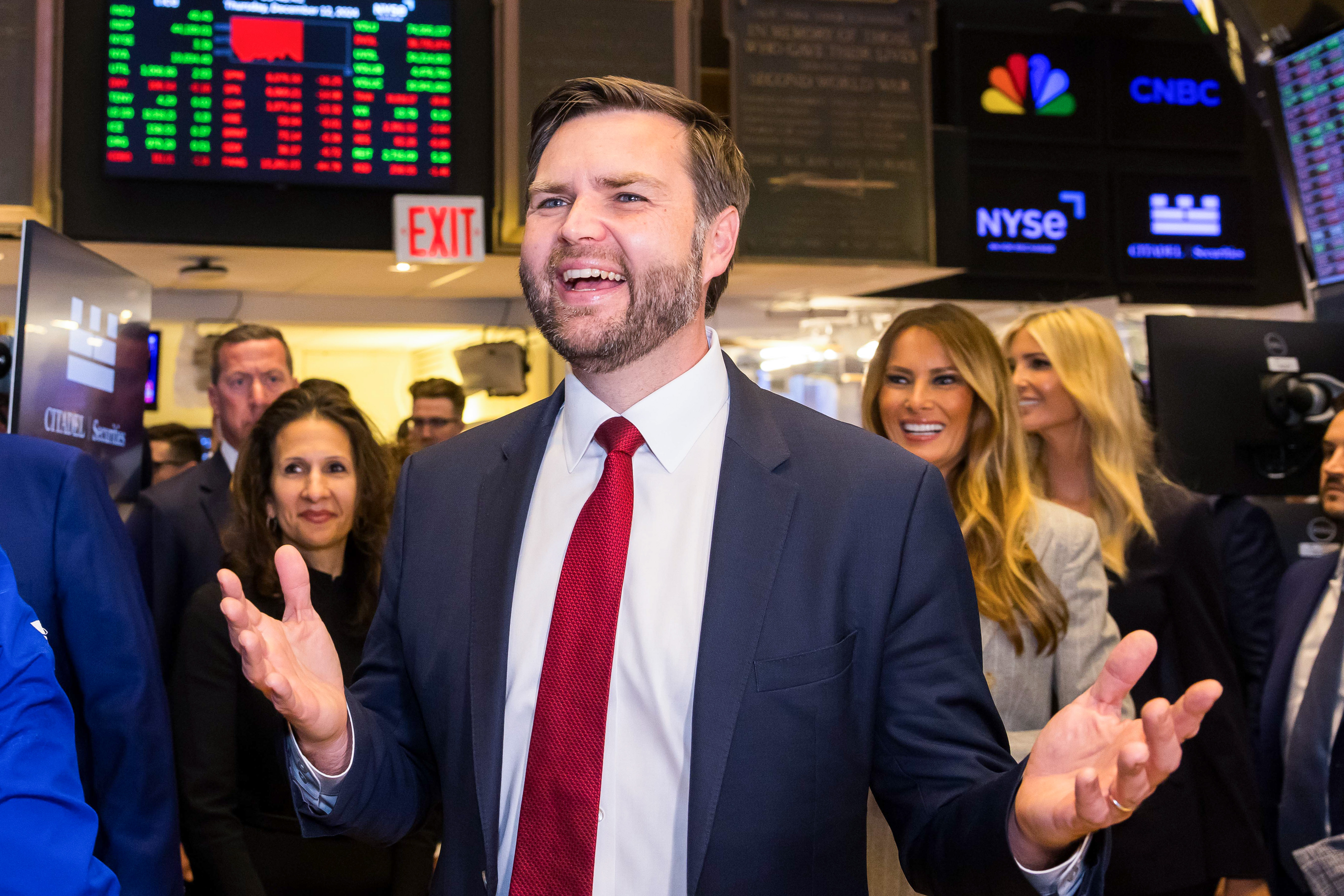 NYSE Institute Trump Sprecher Martin