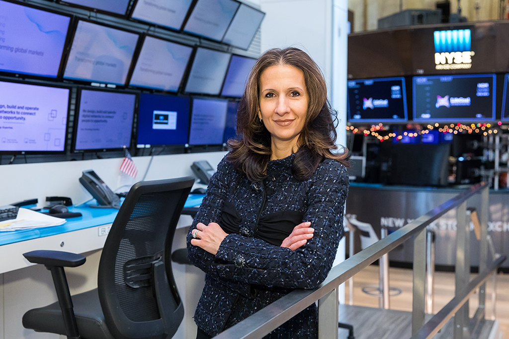 Lynn Martin at Ramp, the NYSE trading floors nerve center.