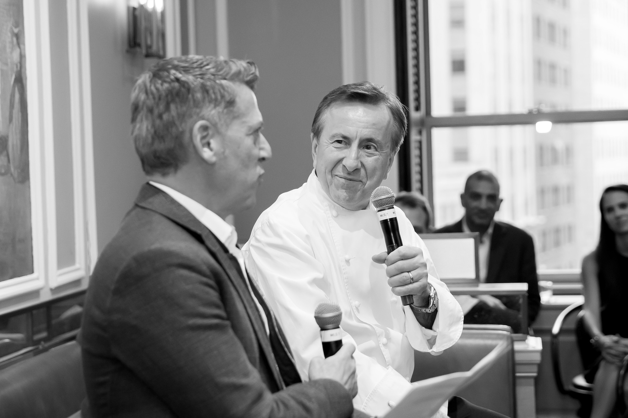 Scott Wapner, CNBC with Daniel Boulud, Chef and Restaurateur